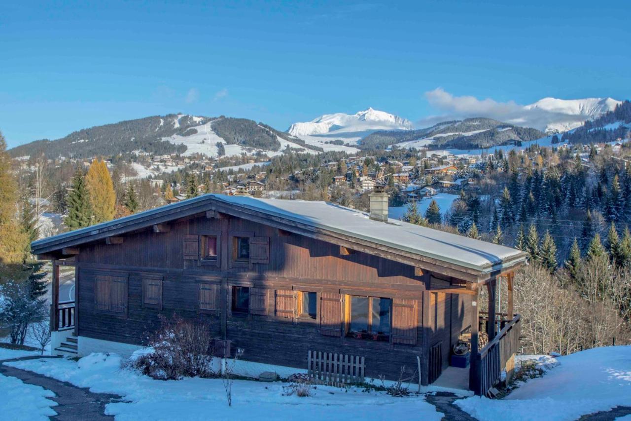 Close To The Village - Chalet 4 Bedrooms, Mont-Blanc View Megève Exterior foto